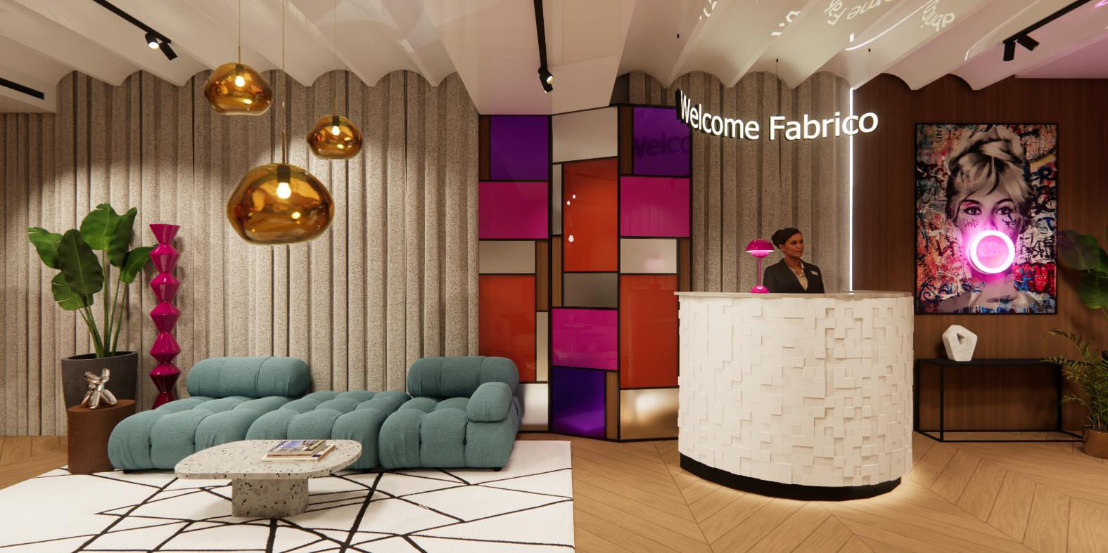 Fabrico lobby and reception, Tantalou 24